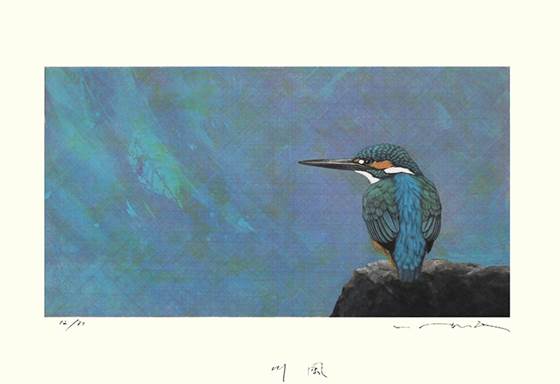 Edgy Bird Prints Exhibition of the Reader Collection of